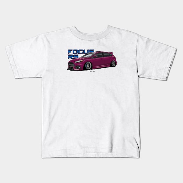 Focus RS Kids T-Shirt by LpDesigns_